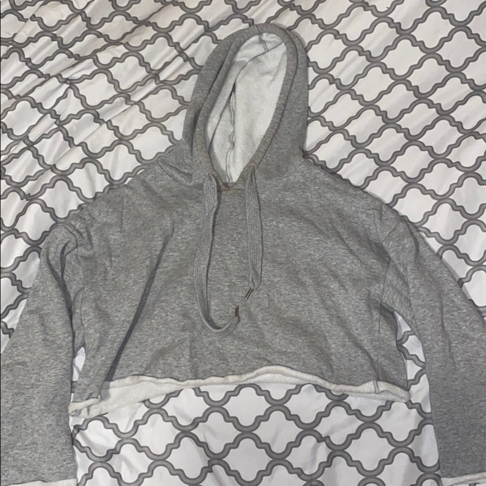 crop hoodie